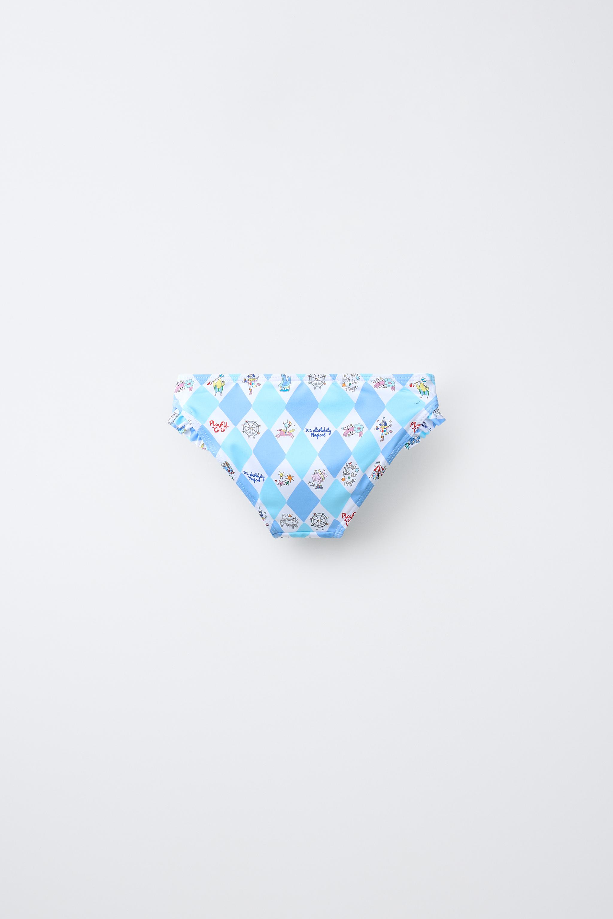 2-6 YEARS/ TWO-PACK CIRCUS SWIM BOTTOMS